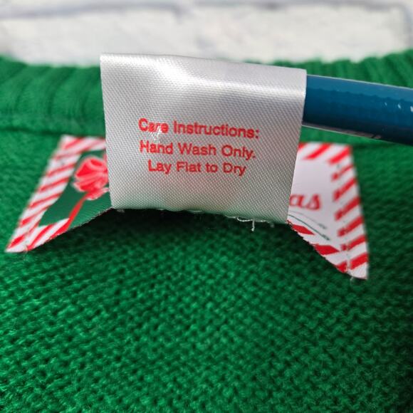 Women's Merry Christmas Ugly Christmas Sweater Vest Faux Button Front size XXL - Picture 4 of 12